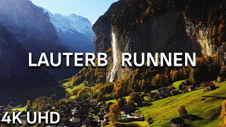 Lauterbrunnen Alpine Paradise in Switzerland 4k [upl. by Enahpad]