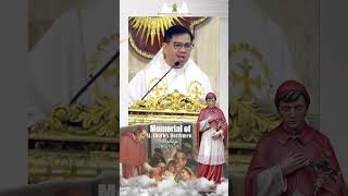 Salya sa Biyaya  FrJun Homily  QuiapoChurch Shorts Excerpt ShotVideo [upl. by Ahsilahk865]