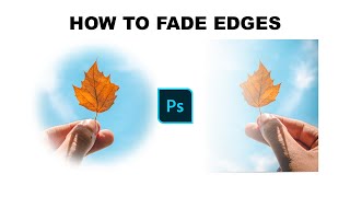 How to fade edges in Photoshop [upl. by Nemracledairam]