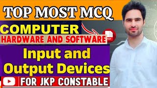 McqsHardware and Software Input and Output devices  jkssb india ssc computer constable [upl. by Eitra]