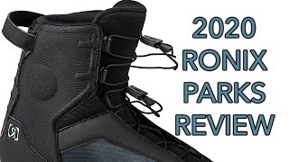 2020 Ronix Parks Wakeboard Bindings Review [upl. by Mccollum882]