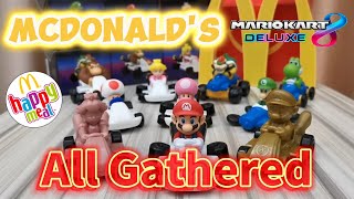 Mcdonalds Happy Meal Mario Kart 8 Deluxe  All karts gathered [upl. by Doak597]