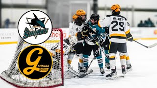 Game 1 14UAAA Jr Sharks vs Goldrush  CAHA Weekend [upl. by Nimzzaj186]