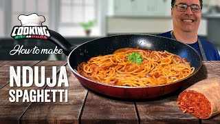 Nduja Spicy Sauce with Spaghetti  Your New Favorite Pasta [upl. by Karyl]