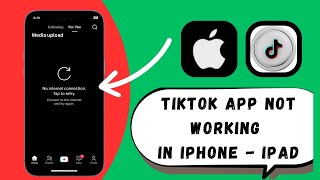 How to Fix TikTok App Not Working  TikTok No Internet Connection Problem 2024 [upl. by Annot520]