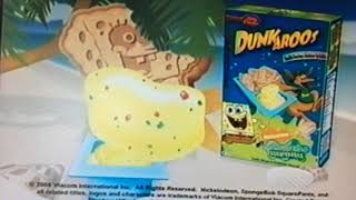 SpongeBob Squarepants Dunkaroos Commercial [upl. by Hnid530]