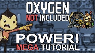 Oxygen Not Included Tutorial Power [upl. by Bedelia]