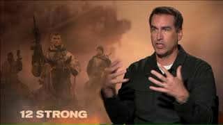 CHAT WITH THE STARS quot12 Strongquot star Rob Riggle recalls 911 [upl. by Notnert]