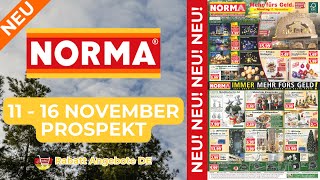 NORMA Prospekte der Woche  Rabatt Angebote DE  11 November  16 November Prospekt [upl. by Shabbir]