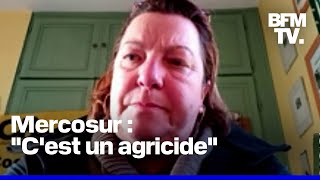 Accord MercosurUE la réaction de Sophie Lenaerts la viceprésidente de la Coordination rurale [upl. by Naraj]