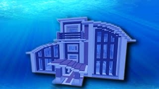 UNDERWATER MINECRAFT BASE DESIGN EPISODE 23 [upl. by Araes]