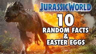 Jurassic World 10 Random Facts amp Easter Eggs [upl. by Fleisig]