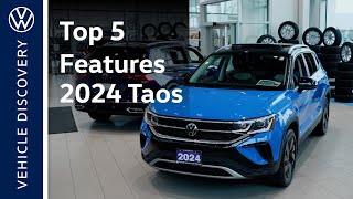 Best of the 2024 Taos Top 5 Features Revealed at St Catharines Volkswagen [upl. by Katrinka81]