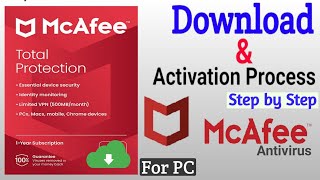 McAfee Antivirus Download For Windows  Install McAfee  McAfee Activate [upl. by Broeder]