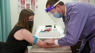 Venipuncture Procedure [upl. by Eirollam]