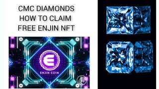 CoinMarketCap Diamonds  Claim Free NFTs And Other Rewards  Enjin Live Claim [upl. by Dick222]