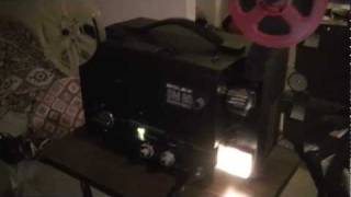 Bolex SM80 Electronic 8 mm film projector [upl. by Yttam108]