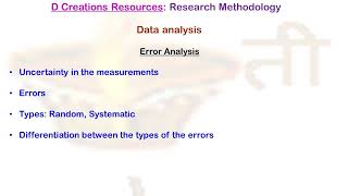 Errors Types Uncertainty Epi 33 Random systematic Research Methodology D Creations Resources [upl. by Enrica]