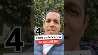 4 Sinais de deficiência de magnésio Você tem esses sinais Conta aqui pra mim nos comentários [upl. by Sophi]