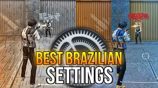 Brazilian  secret settings reveal 🤯🇧🇷 STRIKEJOD USE BRAZILIAN SENSI 😱 ll Free Fire ll STRIKEJOD [upl. by Ahsyek]