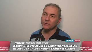 ESTUDIANTES PIDEN QUE SE GARANTICEN LAS BECAS EN CASO DE NO PODER RENDIR EXÁMENES FINALES [upl. by Applegate]