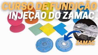 CURSO DE FUNDIÇÃO  PARTE 3  COMO INJETAR O ZAMAC [upl. by Draneb230]