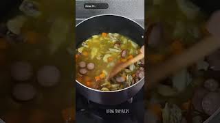 Isang simpleng Sopas recipe  Macaroni chicken soup shortsviral shortvideo pinoyfood shorts [upl. by Winnah976]