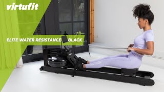 VirtuFit Elite Water Resistance rower Black [upl. by Norrehs]