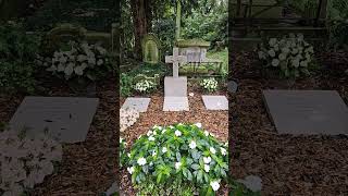 George Michaels Grave  June 1963  December 2016  Highgate Cemetery  North London [upl. by Reinaldos]