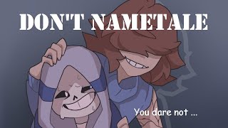 Dont NameTale【 Undertale Comic Dub 】REACTION [upl. by Nyliuqcaj900]