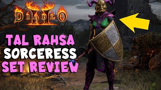 Tal Rashas Sorceress Set Review amp Guide for Diablo 2 Resurrected  D2R [upl. by Rycca290]