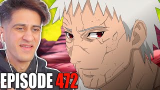 RIP OBITO 😢  Naruto Shippuden Episode 472 REACTION [upl. by Shama375]