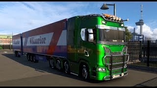 ETS2 TRUCKERSMP ÇİFT DORSELİ SCANIA KULLANDIM truckersmp ets2mods ets2 [upl. by Leiuqese881]