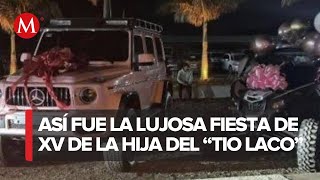 Difunden video de narcofiesta de la hija de El Tío Laco del CJNG [upl. by Adaha]