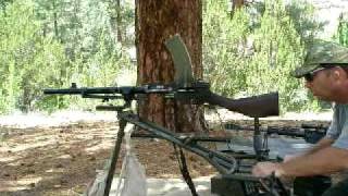 Shooting a Madsen LMG [upl. by Htomit]