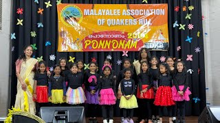 Malayalee Association of Quakers Hill  Junior Performance  Nia amp Thanu onstage 😍🥰 [upl. by Holman844]