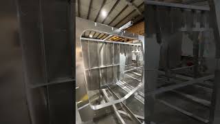 54 Aluminum Catamaran Hull Under Construction  ACI Boats [upl. by Longmire]