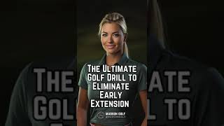 The Ultimate Golf Drill to Eliminate Early Extension golfdrills golftips [upl. by Bathsheeb]