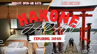 Hakones HIDDEN GEM Private Onsen Hotel  Lake Ashi [upl. by Fons]