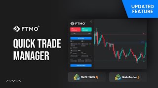 Quick Trade Manager updated  FTMO [upl. by Francine]