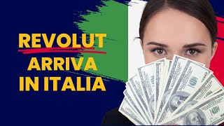 REVOLUT ARRIVA IN ITALIA NEL 2024 [upl. by Yleme]