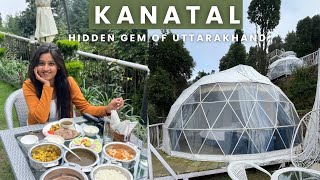 Kanatal Uttarakhand  A day in the lap of nature  Luxury Eco Glamp Stay  Heena Bhatia [upl. by Ydnyc187]