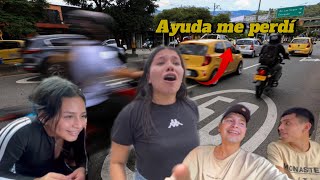 KAREN SE PERDIÓ EN LA CIUDAD MEDELLIN😂 BROMA [upl. by Candra]