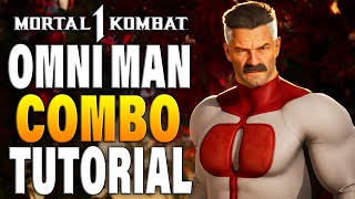 Mortal Kombat 1 Omni Man Combos  MK1 Omni Man Combo Tutorial Khameleon [upl. by Ailahk267]