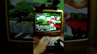 Crash Bandicoot PAL Sony Playstation Toshiba QT CRT TV [upl. by Kolva]