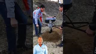 fcnfm Multifunctional hole digger earth auger machine [upl. by Ejroj]