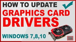 How to Update Graphics Card Driver in Windows 7  Tutorial [upl. by Iahcedrom]