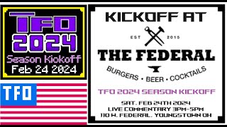 TFO 2024 W01 Letterkenny Irish vs Yacht Rock N Rap Federal Kickoff Special Game 1 [upl. by Akcirehs]