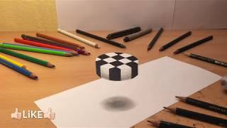 3D Zeichnen lernen für Anfänger kinderleicht 13 3D Drawing easy to learn 3DdrawJG [upl. by Acirema172]