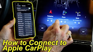 Setup Apple CarPlay in Your New MercedesBenz  Quick and Easy Tutorial [upl. by Fabrienne]